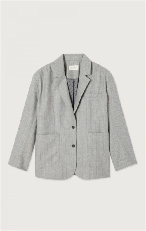 AMERICAN VINTAGE DIR15B BLAZER DIROW STRIPES GREY